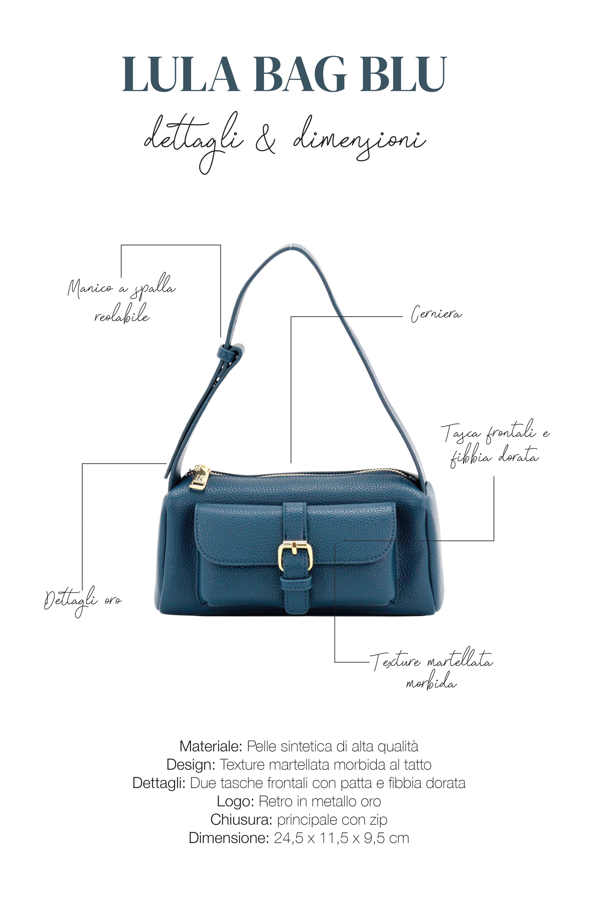 LULA BAG BLU