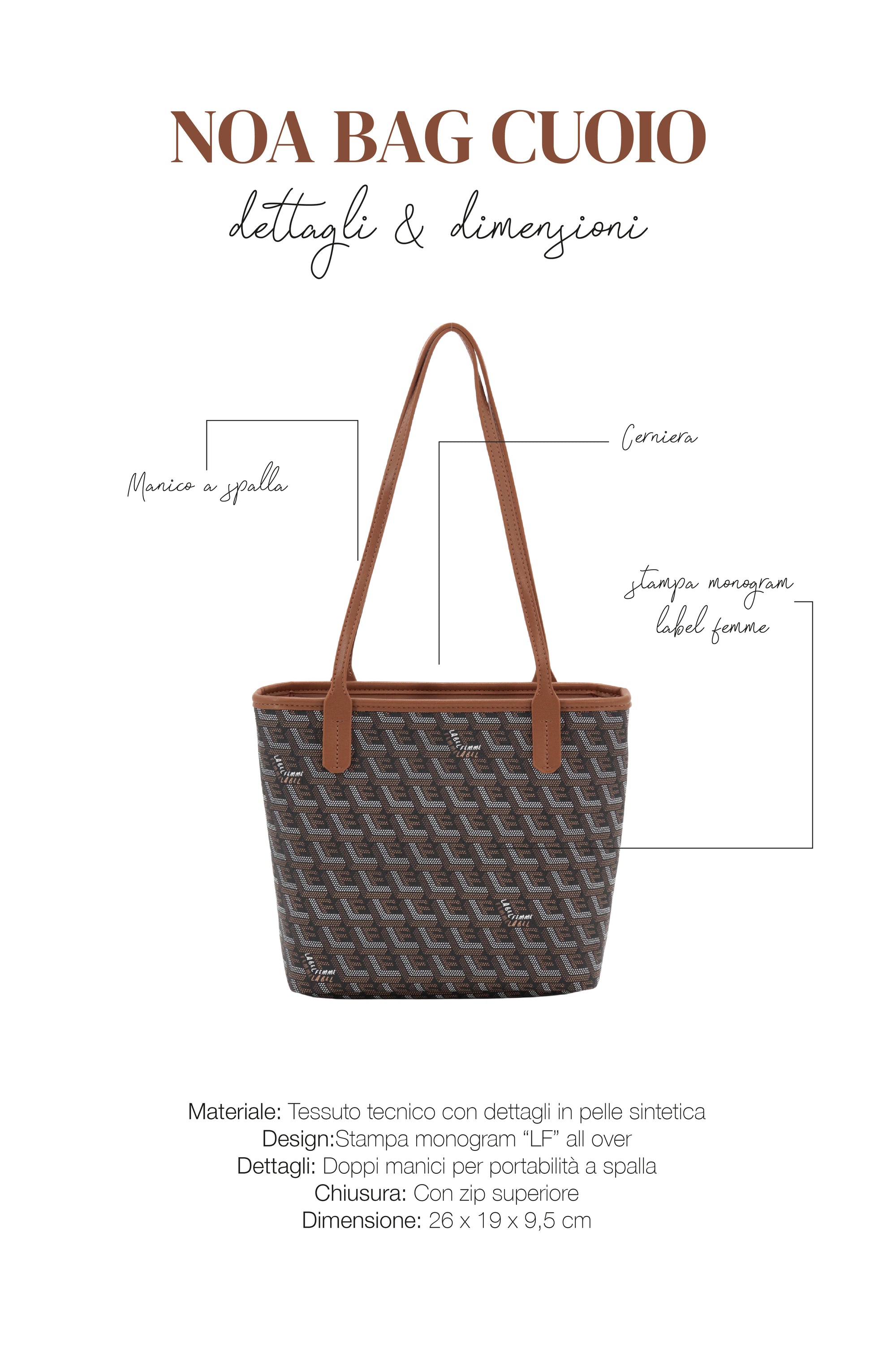 NOA BAG CUOIO