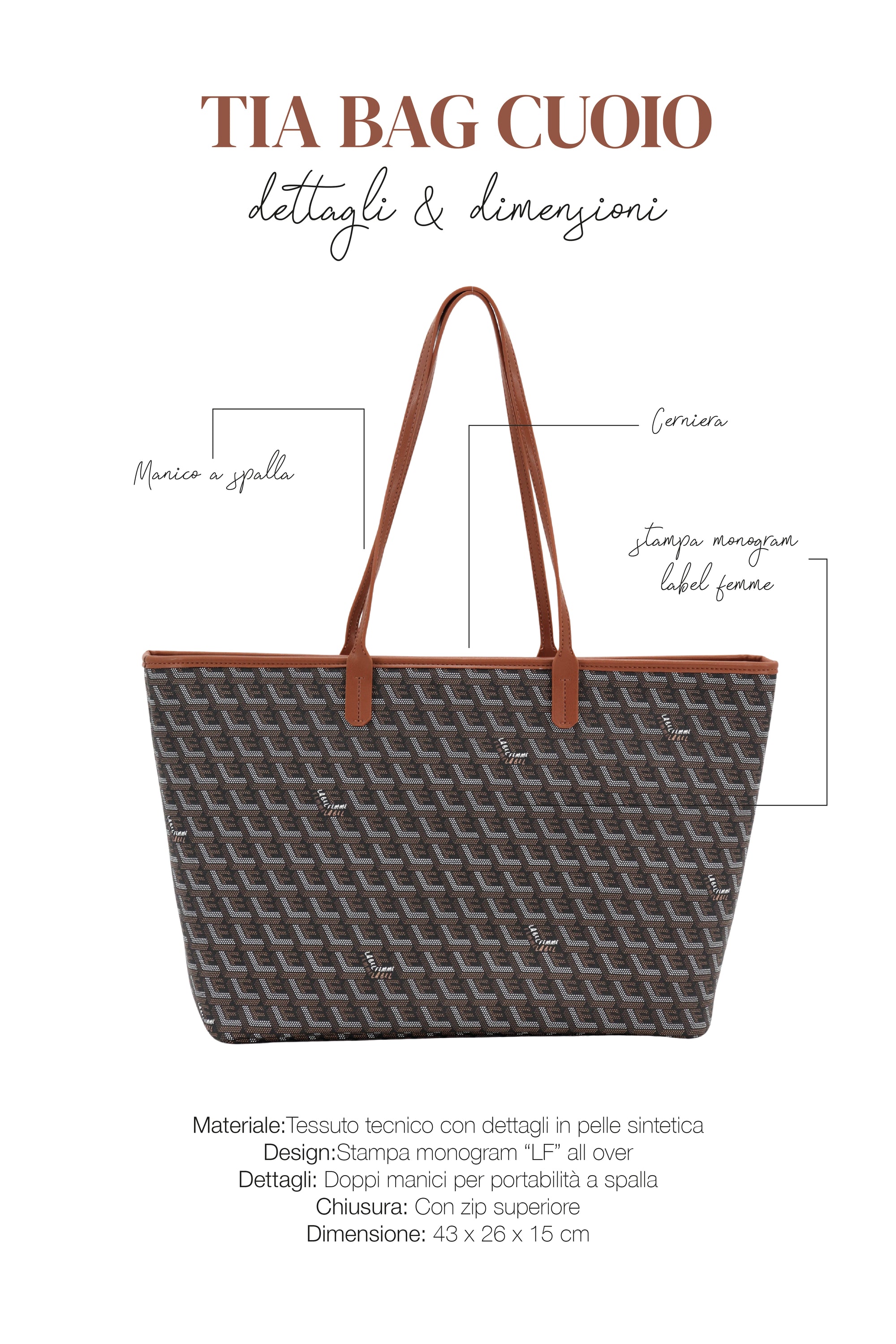 TIA BAG CUOIO