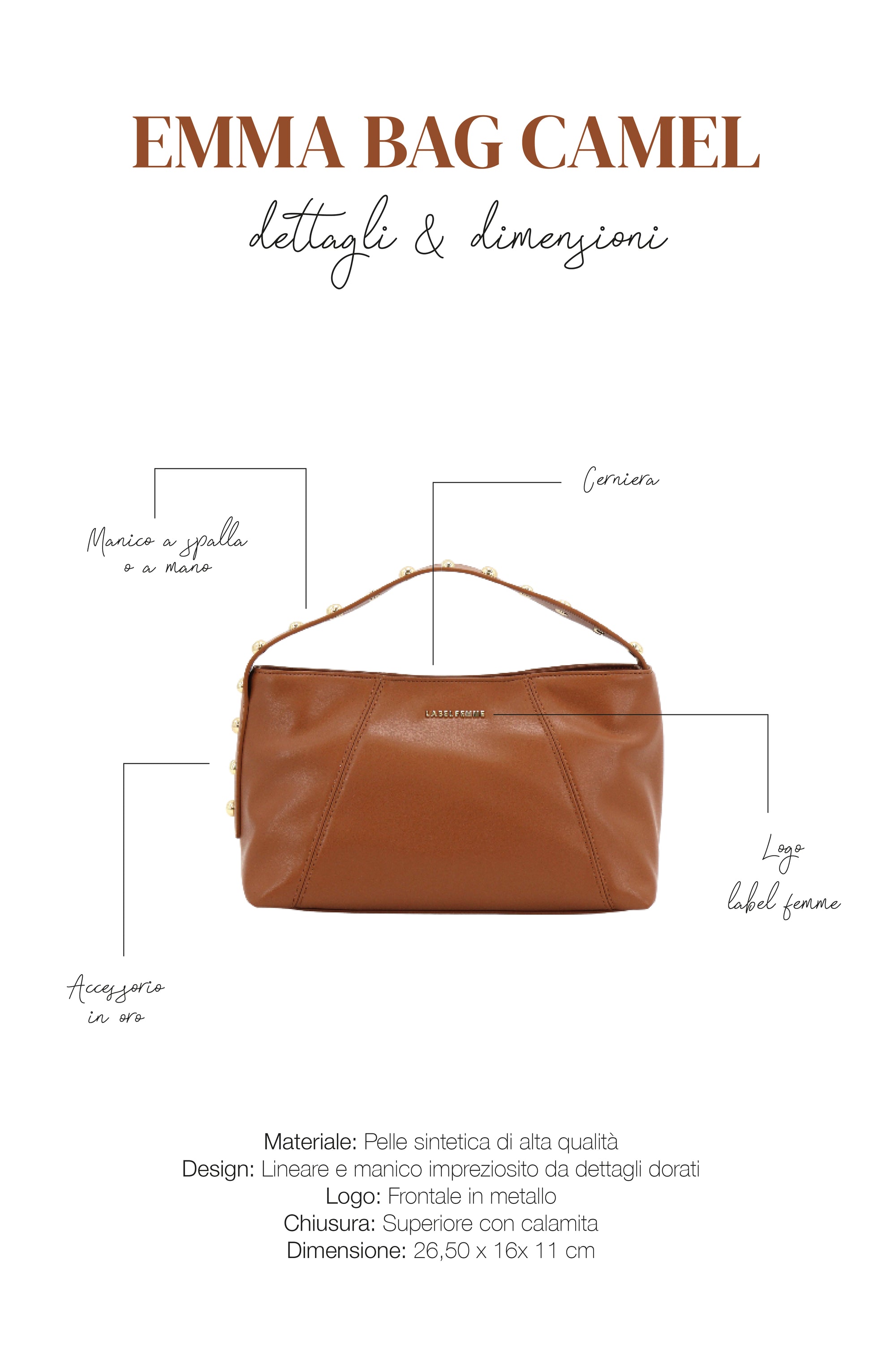 EMMA BAG CAMEL